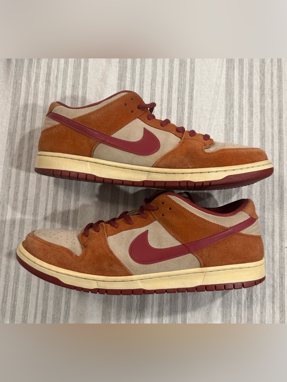 Nike SB Dunk Low Pro Dark Russet Cedar BQ6817-202 Size 15